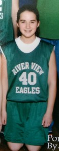 8th grade Erin, MVP bench rider, braces-wearer, and summer basketball camp free-throw champion. AKA THE NEXT LISA LESLIE.